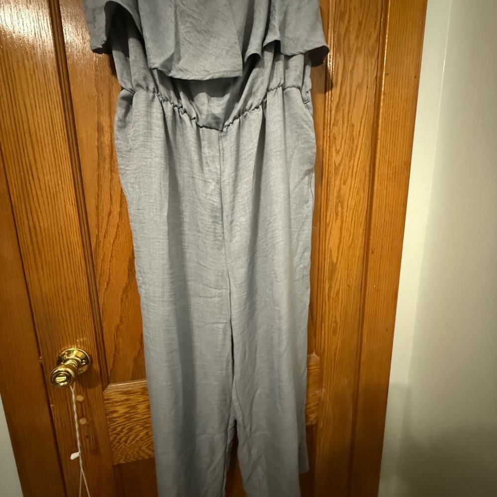 Elegant Gray Women's Jumpsuit